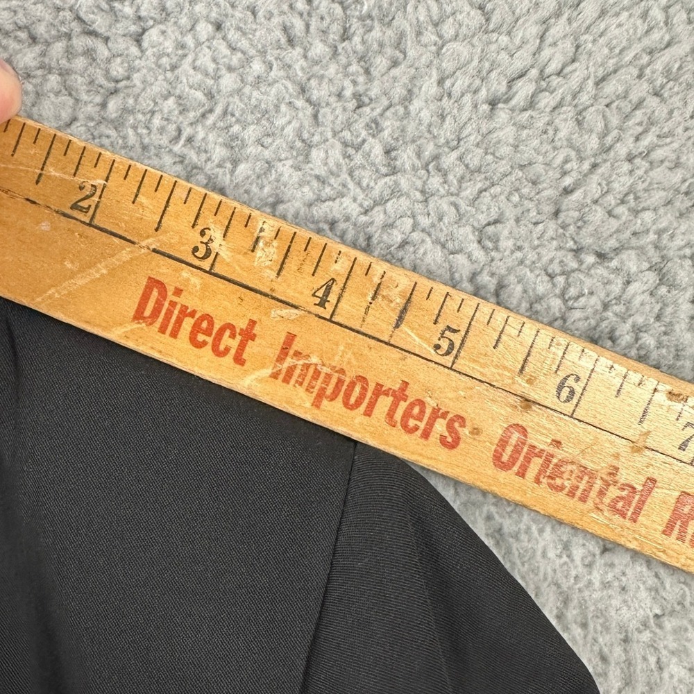 J Crew Wool Blend Jacket Coat Blazer Womens 4 Black Falp Pocket Office Career - Picture 5 of 10